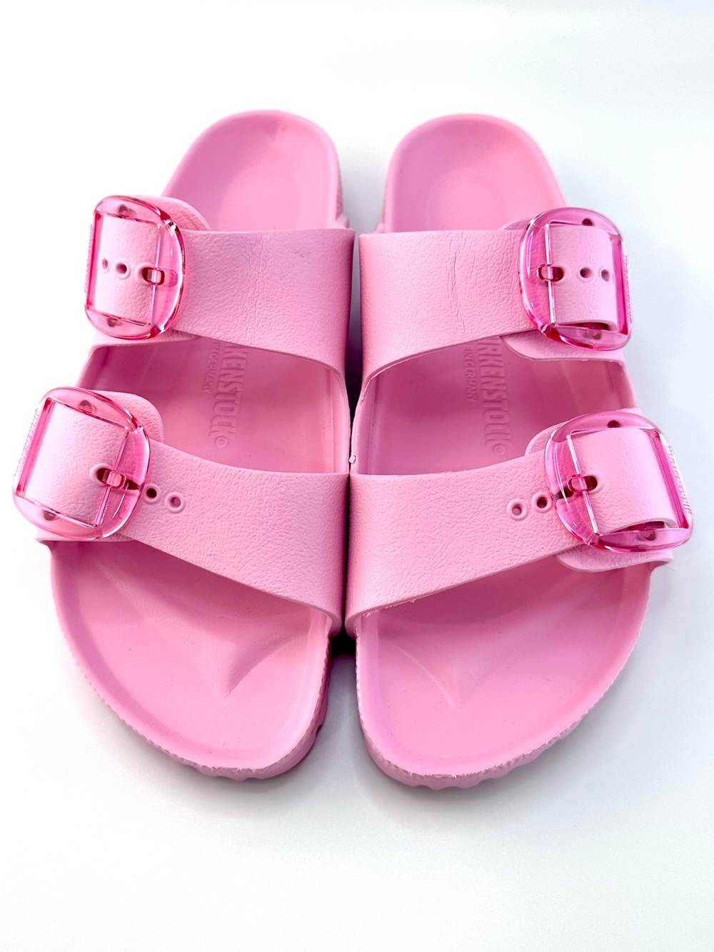 NWOT Birkenstock Pink EVA Sandals Size 38 (US Women's 7 / Men's 5)